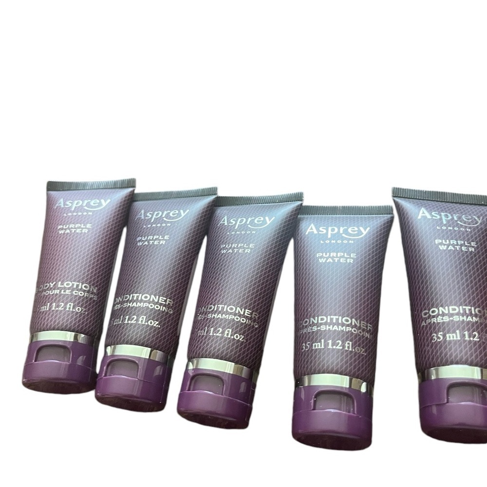 Asprey London purple waters travel conditioners 1.2 oz X5